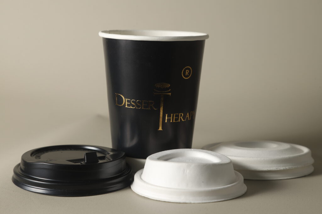 bagasse lid pet lid hips sipper lid lockable lid