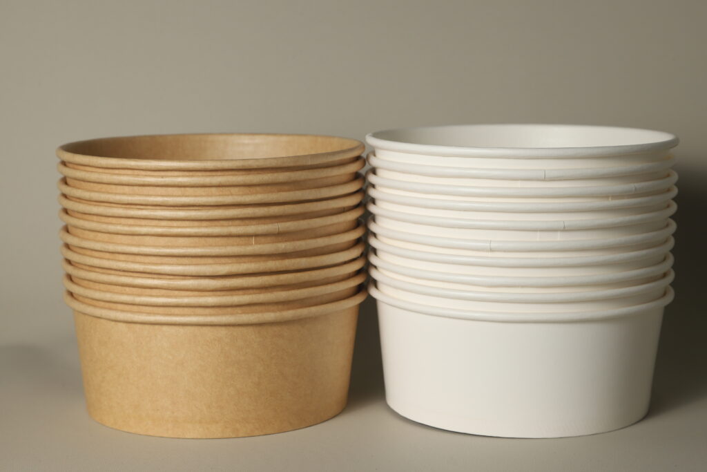 500 ml kraft salad bowl 500 ml white salad bowl 1000 ml salad bowl
